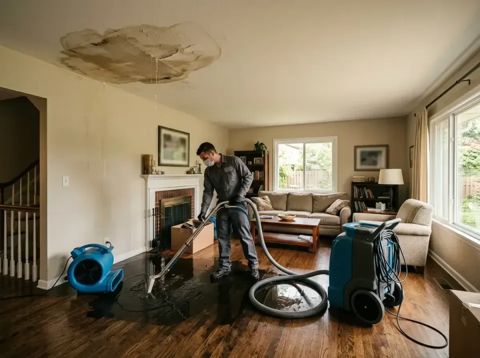 attic-pipe-burst-ceiling-drip-008 — frequently asked questions, Water Damage Restoration & Carpet Care in Tamiami, FL